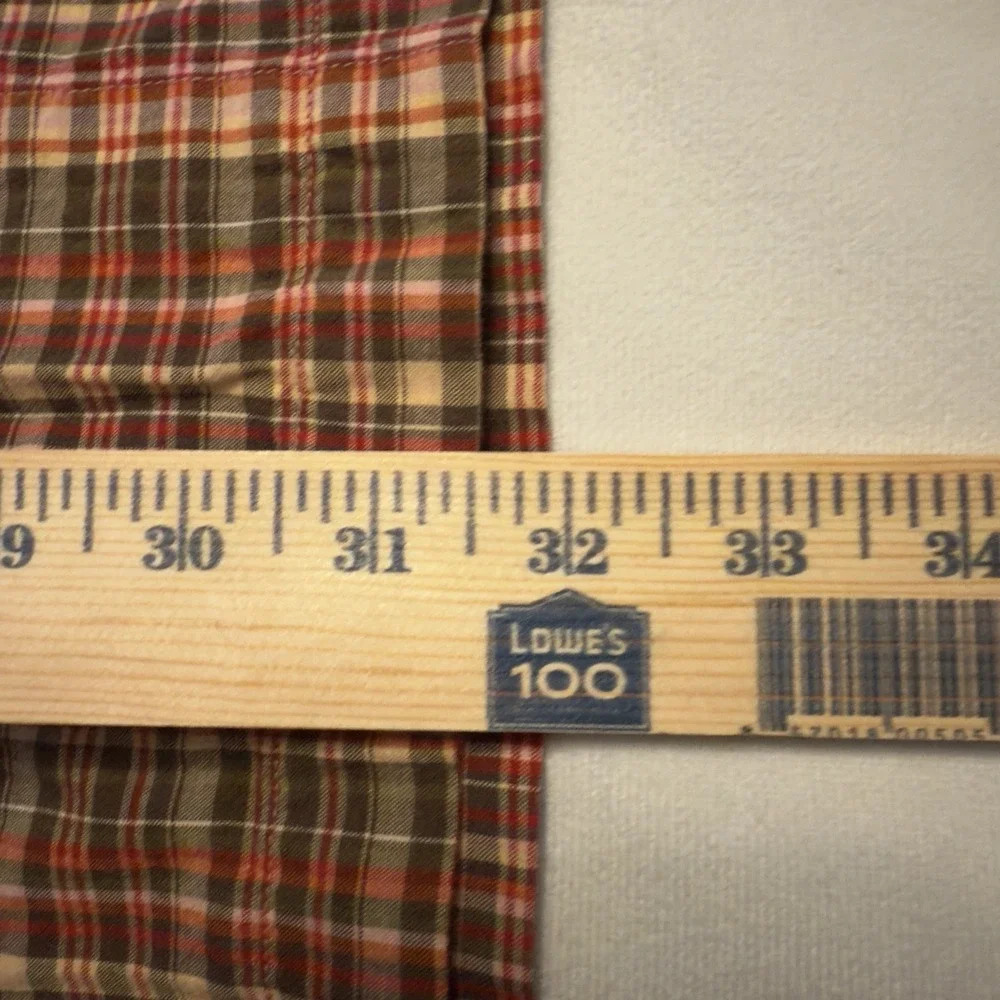 Ralph Lauren Polo Jeans Men's Button Up Short Sleeve‎ Shirt Size Large